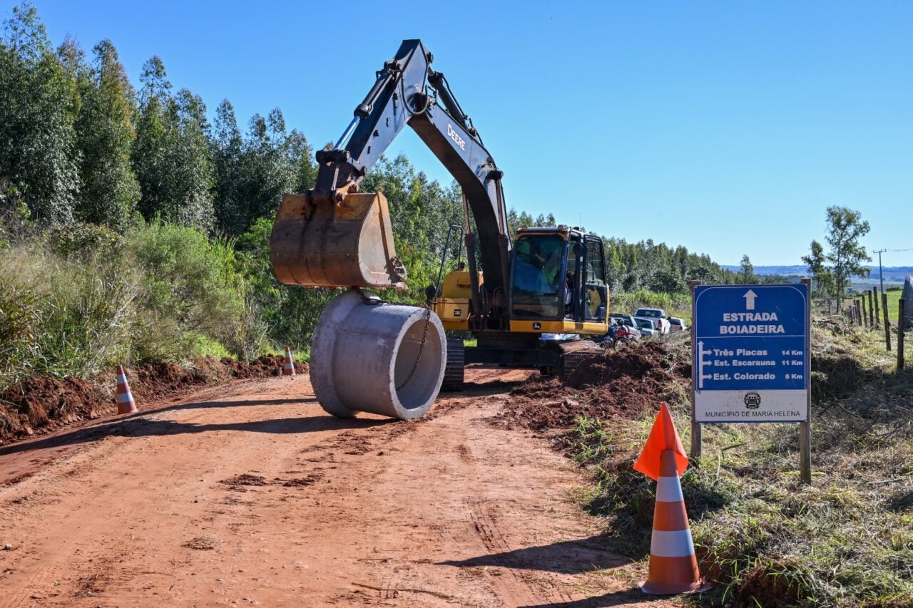 obras da Estrada Boiadeira