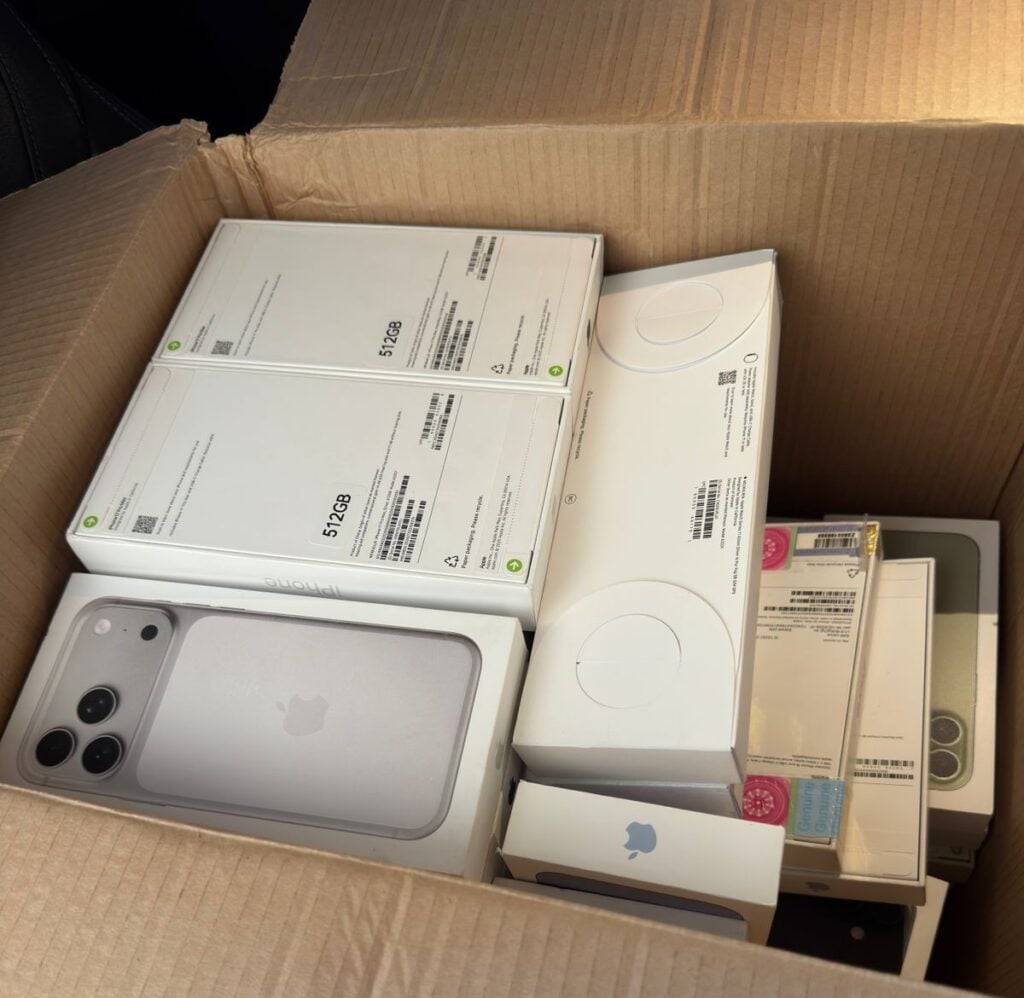apreensões eletrônicos receita