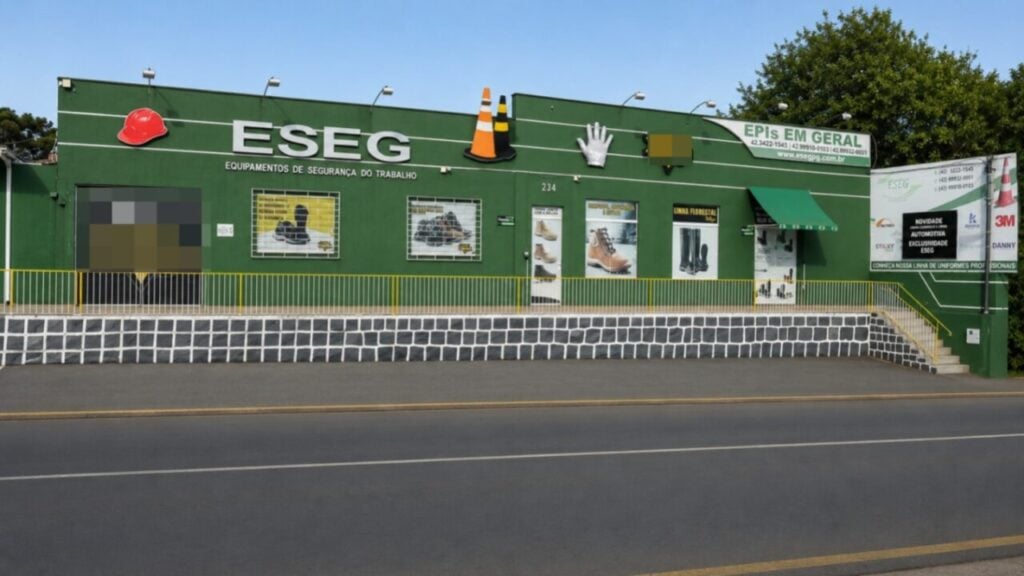 fachada ca empresa ESEG em Ponta Grossa