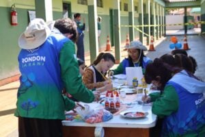 Membros do Projeto Rondon realizando ação em imagem de arquivo