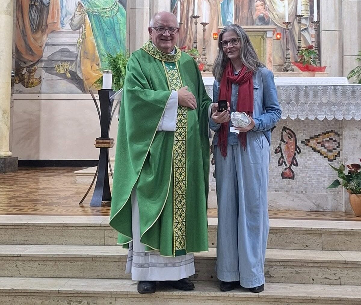 Igreja do Rosário sorteou alianças