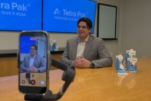 Executivo da Tetra Pak fala ao DC.