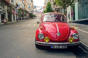 Fusca vermelho