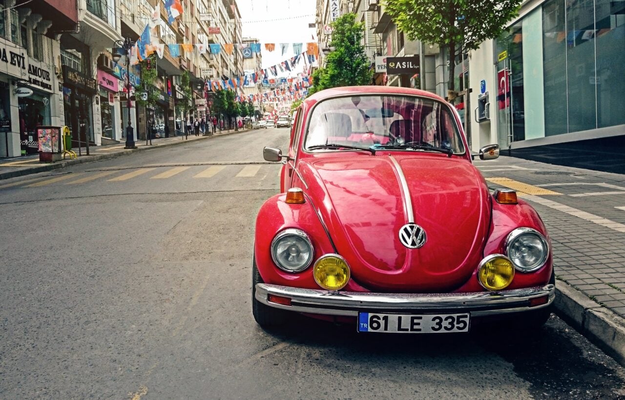 Fusca vermelho