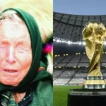 Vidente e taça da Copa do Mundo