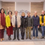 Visita de representantes da Tecpar à Universidade Estadual de Ponta Grossa, para tratar da criação de banco de células-tronco