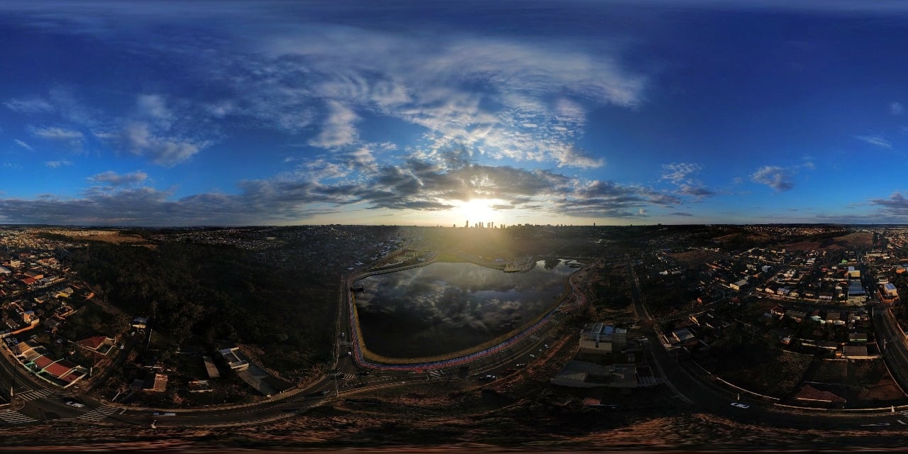 Imagem panorâmica de Ponta Grossa