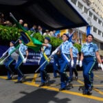 desfile no aniversário de Ponta Grossa