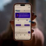 Tela de celular com o aplicativo ElaProtegida de Ponta Grossa