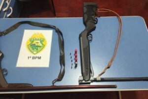 PC_x_armas caça ilegal Piraí do Sul_PMPR