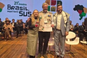 Jéssica Marin (foto), coordenadora do projeto, recebeu a premiação nesta terça