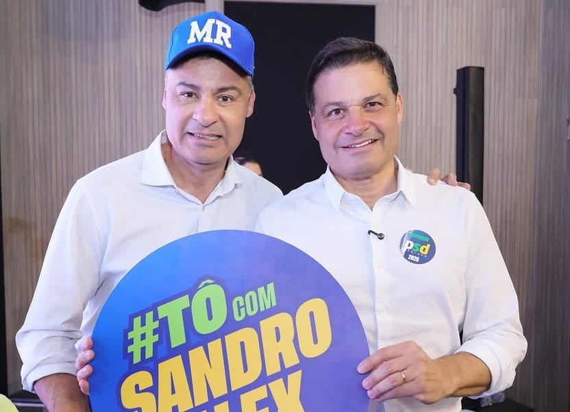 Rangel e Sandro convenção PSD