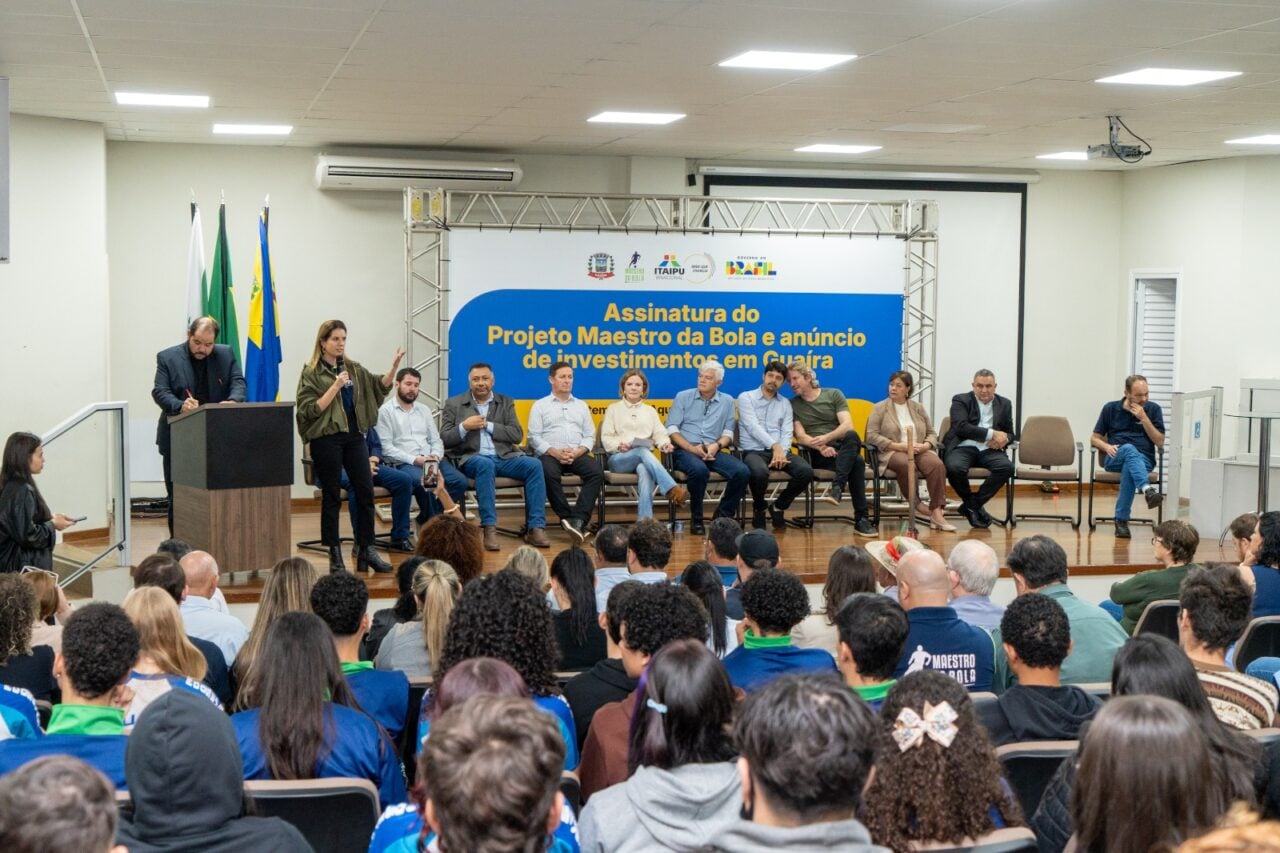 Itaipu anuncia investimentos em esporte, educação e infraestrutura