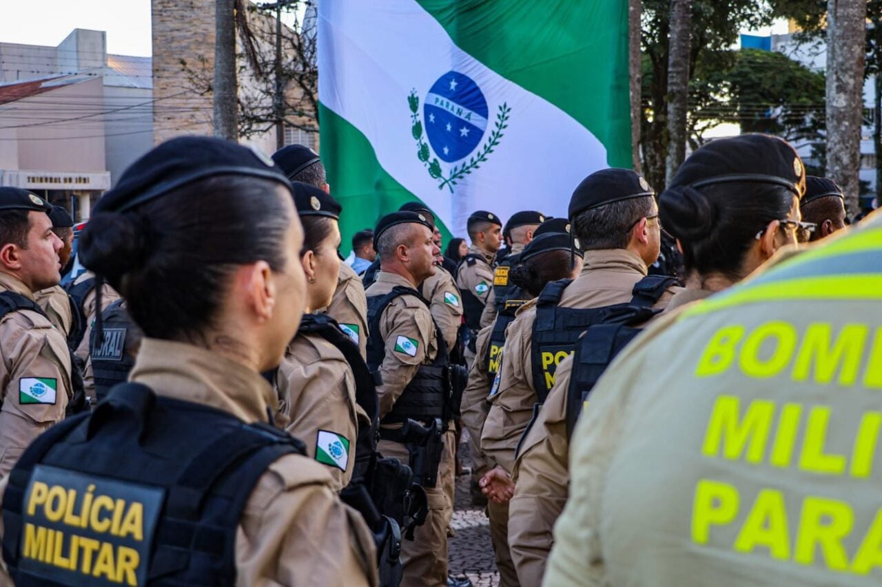 Equipe da Polícia Militar do Paraná