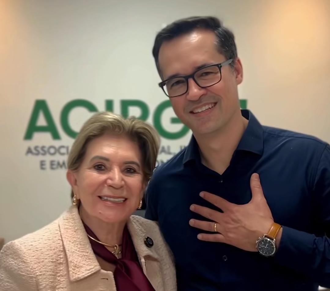 Prefeita Elizabeth e Deltan Dallagnol