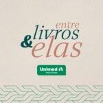 capa materia entre livros e elas