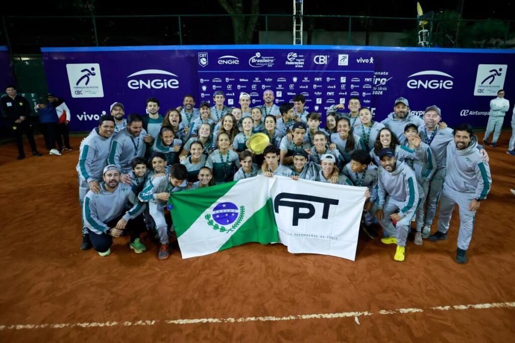 Federação Paranaense de Tênis, campeã da Copa das Federações 2026