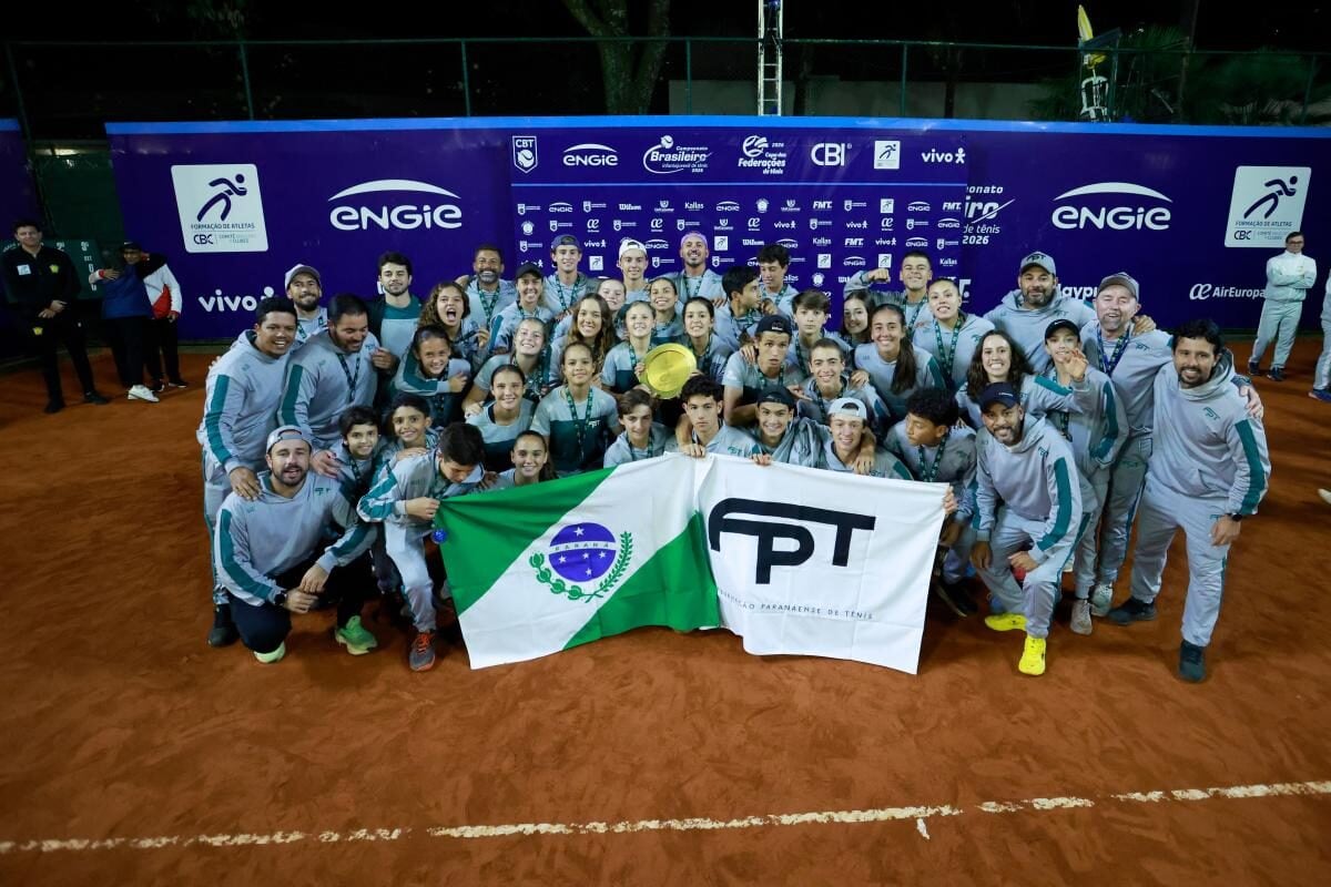 Federação Paranaense de Tênis, campeã da Copa das Federações 2026