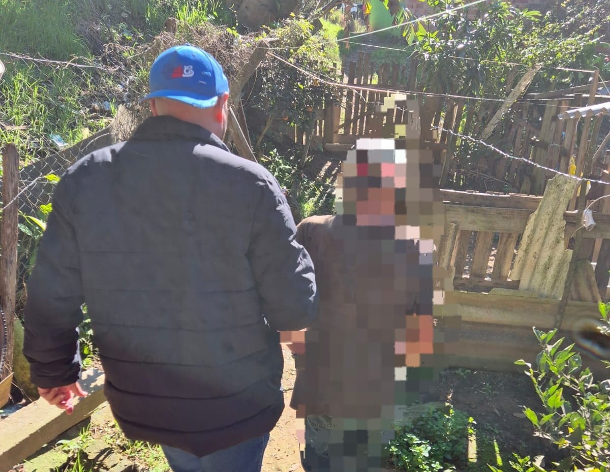 Cumprimento de mandado de prisão preventiva em desfavor de idoso investigado por descumprir medida protetiva de urgência em Palmeira